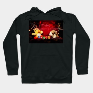 Happy Valentine's Day Puzzle Hoodie